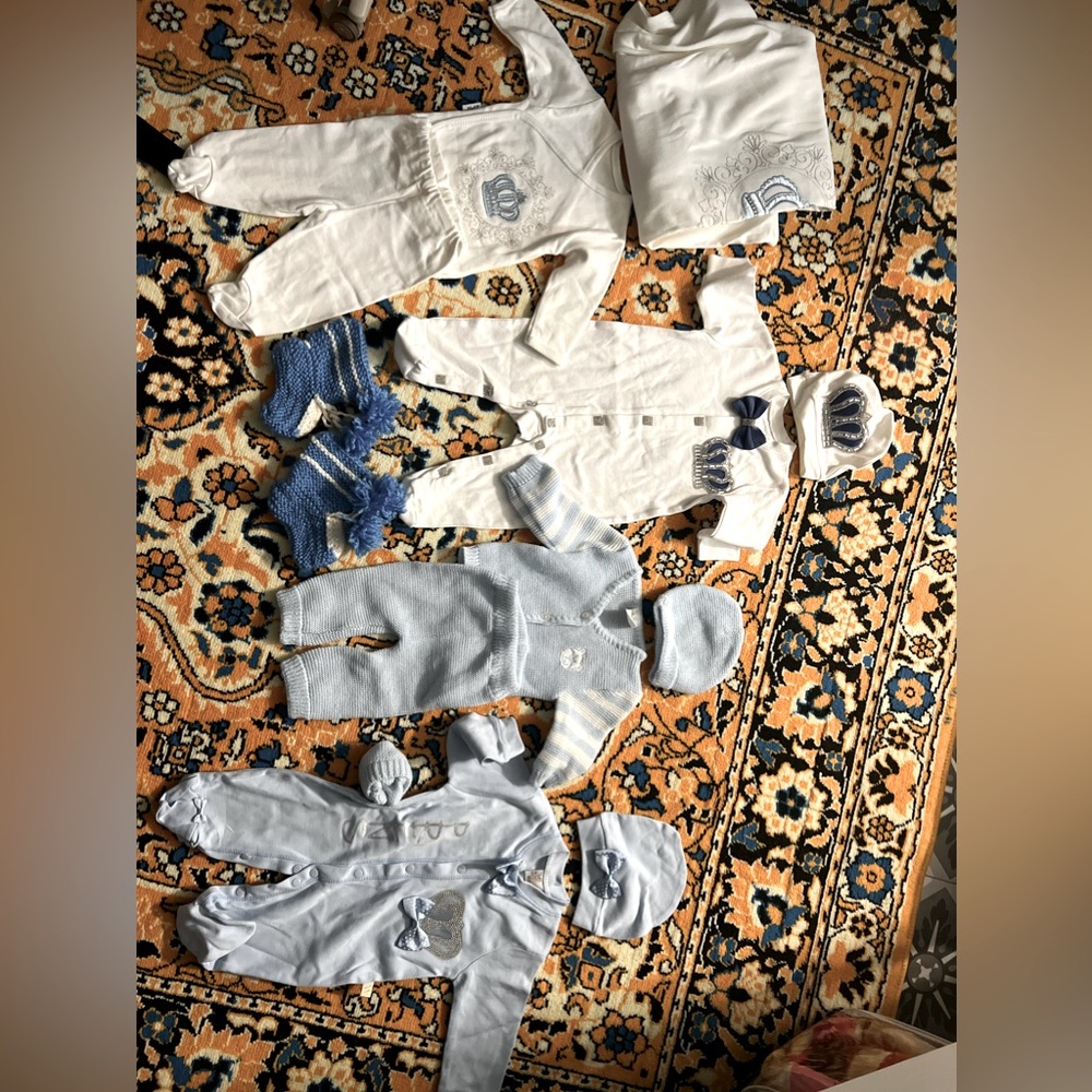 Lots of baby boy clothes never worn